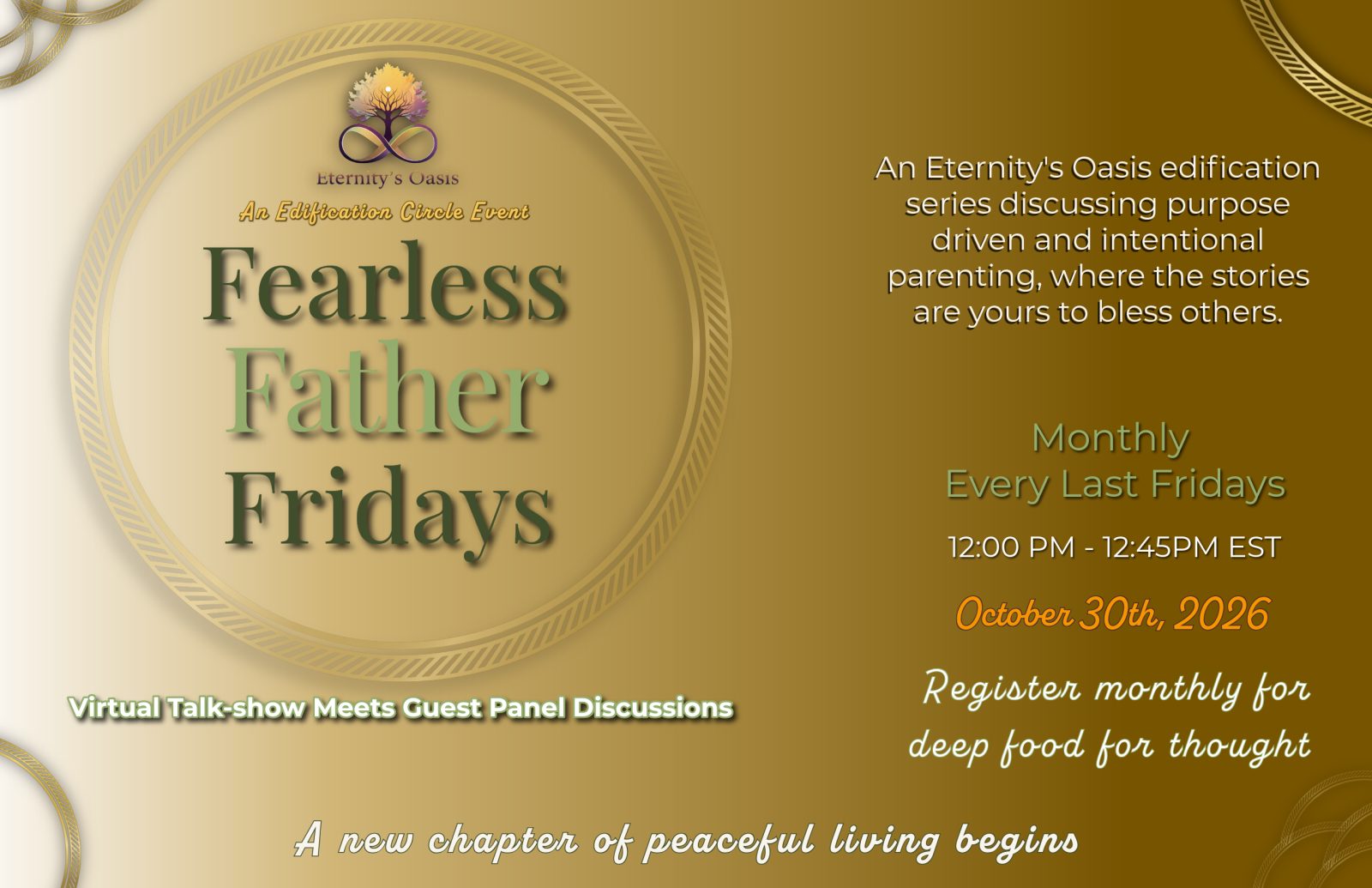 Fearless Father Fridays (F3)